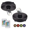 LUXSWAY Battery Operated LED Spot Lights Indoor,Wireless Accent Lights with