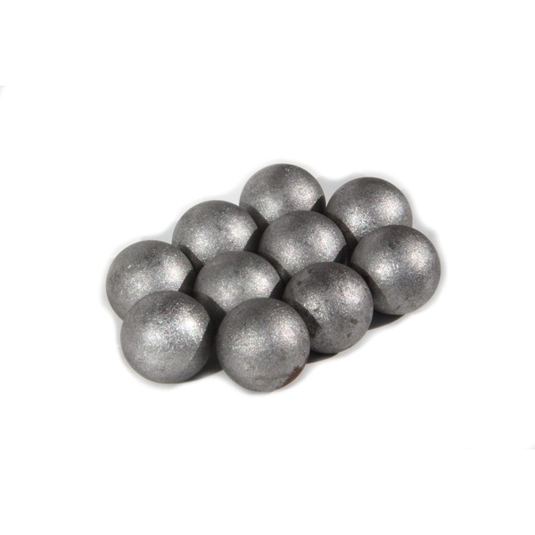 UHRIG 10 x solid iron balls, solid steel balls, each