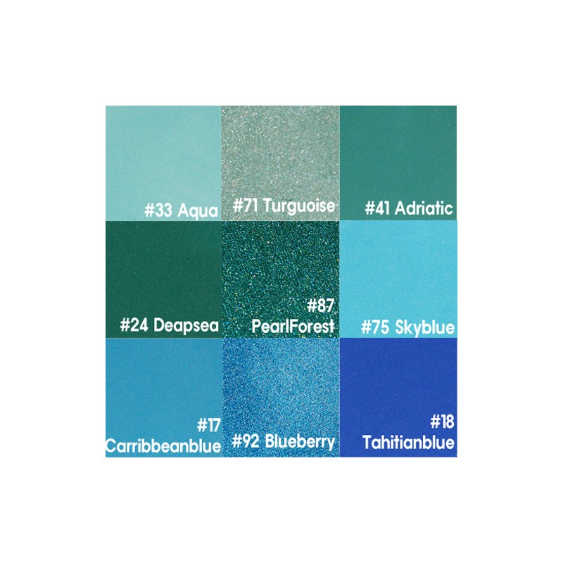 Arizo eye shadow green &amp; blue (refill), light pink /