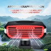 Portable Car Heater, 2 in 1 Fast Heater Cooling Fan,