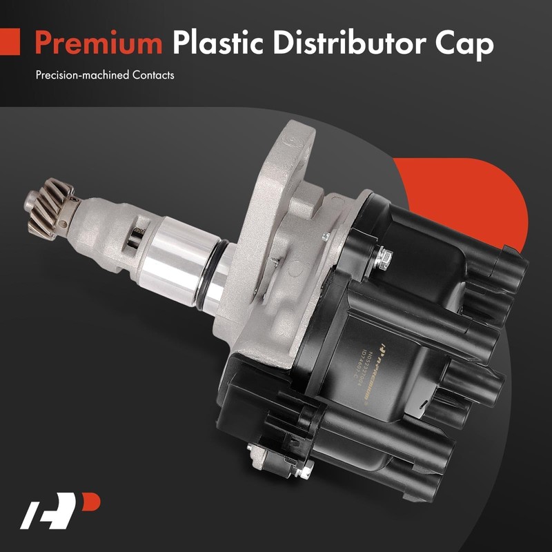 A-Premium Ignition Distributor with Cap and Rotor Compatible with Toyota