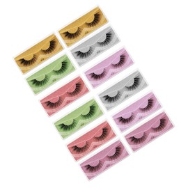 IWOWHERO 12pairs Eyelashes Kit Diy Lash Extensions Stage Eyelashes Dense and Lashes Teen Girl Gifts