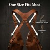 Premium Leather Adjustable Underarm Shoulder Bag for Men & Women,
