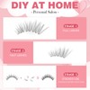 Glowingwin Individual Lashes Cluster Lashes 228 PCS Wispy False Eyelashes