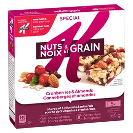 Kellogg's Special K Nourish Cranberries & Almonds Bar, 165 Grams