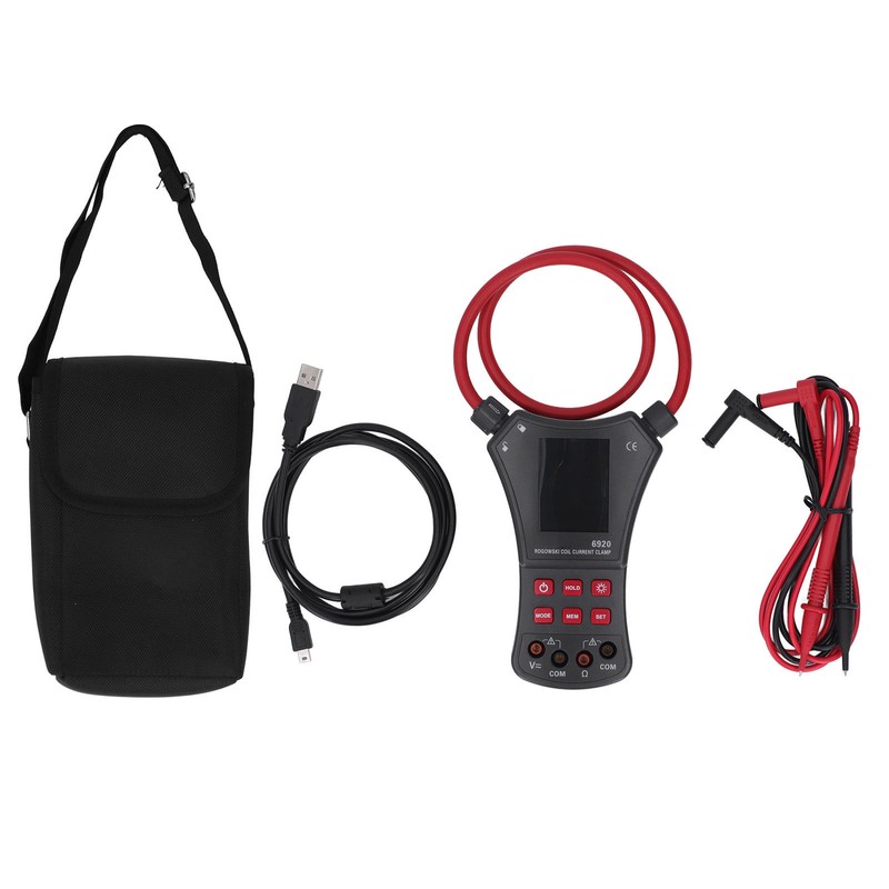 Flexible Clamp Meter Non Contact Measurement Multifunctional ABS Shell AC