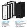 4 Pack 8000 Elite Pro Replacement filter Compatible with VEVA