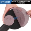 PMIQSA 50 Pcs 125mm Sanding Discs, Hook and Loop Mesh