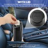 NINEFOX 2 Pack Car Trash Can with Lid,Car Garbage Can