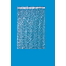 Bubble Storage Pouch Bags, 6 x 8 1/2 inch, Peel & Seal, Bubble Out, Clear, 1300 Pack