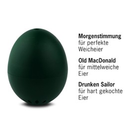 Brainstream Egg Timer, Dark Grey, 8,9x5,4x5,4