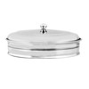 VJR Holy Communion Tray for Churches with Lid, Premium Stainless