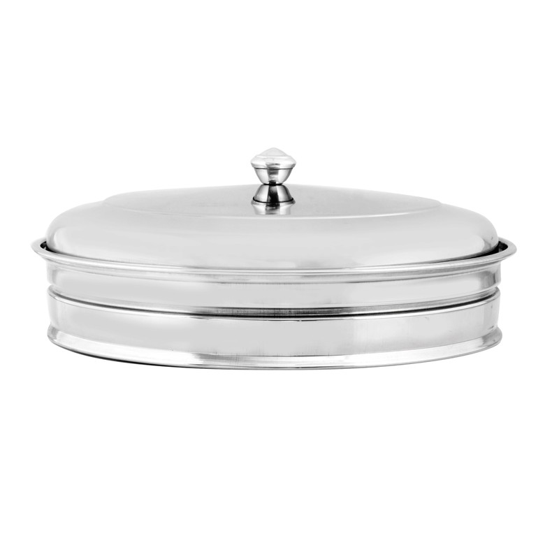 VJR Holy Communion Tray for Churches with Lid, Premium Stainless