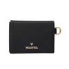 TRI FOLD LEATHER WALLET 103244054009 BLACK ONE SIZE