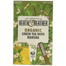(Pack Of 3) - Organic Green Tea & Manuka | HEATH & HEATHER