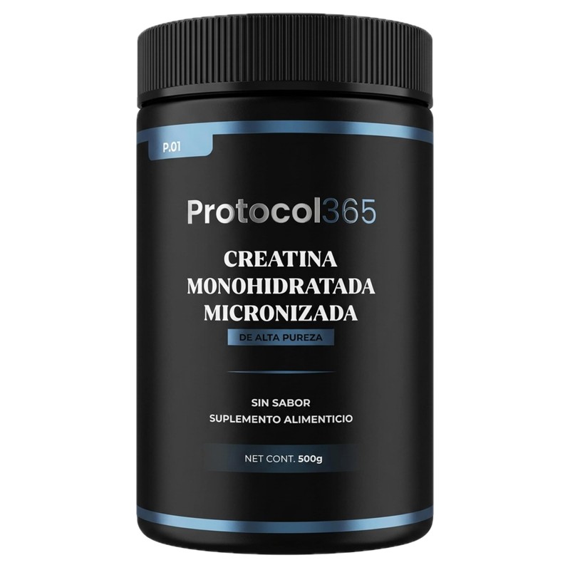 Creatina Monohidratada Micronizada P.01 | 500g | 100 Porciones |