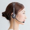 Sanwa Supply MM-WGS5T-HS2 Wireless Guide Headset (for parent device)