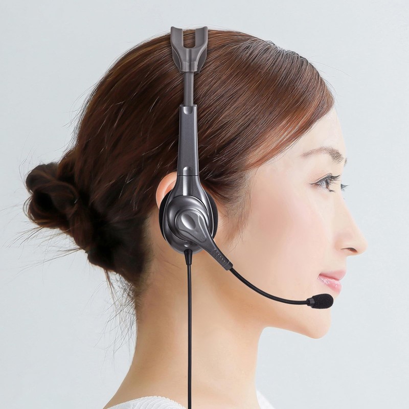Sanwa Supply MM-WGS5T-HS2 Wireless Guide Headset (for parent device)