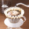 Kalita Wave Series KWF-185#22210 Coffee Filters, White, For 2-4 People,