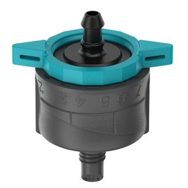 GARDENA Micro-Drip-System Adjustable Endline Drip Head, pressure-equalising: End adapter for drip irrigation, for watering plants with different pot heights (13304-20)