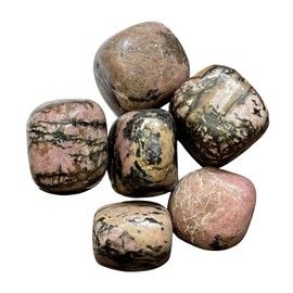 BellaMira Rhodonite Crystal, Single Polished Stone, Healing Crystal That Nurtures Love, Self-Confidence, Gratefulness, Elegance, Delicacy, Courtesy and Tact, as Well as Stopping Panic