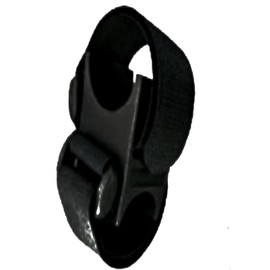 LBKT020B-H Light Holder with Velcro for Easy Installation and Removal with No Tools Required (Horizontal)