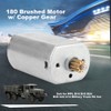 180 Brushed Motor w/ Copper Gear for WPL B14 B16