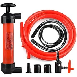 Multi-Use Siphon Pump Fluid Transfer Pump, Siphon Fuel Transfer Pump Kit for Gas Oil and Liquids