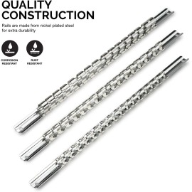Neiko 03969A Socket Holder Rail, 3 Piece Organizer 48 Clip Set, 3pc