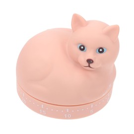 MAGICLULU 1pc Cartoon Cat Shape Mechanical Timer Wind up Kitchen Timer for Cooking and Baking for Boys and Girls Playtime and Study Management Management Tool