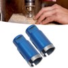 2pcs Marble Hole Openers 32mm Sharpened Sturdy Blue Drilling Hole