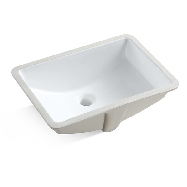 MEJE #202H -18 Inch Vessel Sink Rectangle Undermount Bathroom Sink