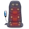 COMFIER Back Massager with Heat, 10 Motors Vibration Seat Massager,