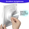 Senshare Dryer Vent Connector Kit, Dryer Vent Wall Plate with