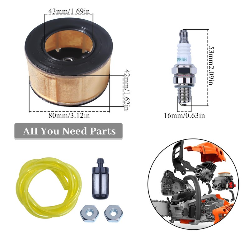 BENPO Air Filter Kit Replacement for Stihl MS231, MS241, MS251,