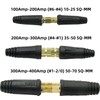 Welding Knight Welding Cable Joint Quick Connector Pair DINSE-Style 100Amp-200Amp