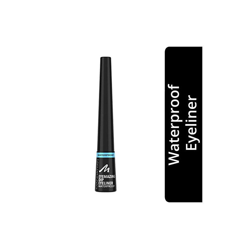 Manhattan Eyemazing Dip Eyeliner 001 WP (Packung mit 2)
