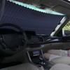 Retractable Car Sun Shade, Retractable Car Sun Shade 70cm Width