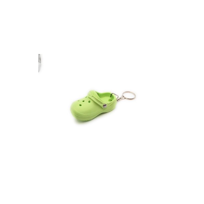 4Trails Mini Rubber Clog Keychain Decorative Shoe Design Novelty Mini
