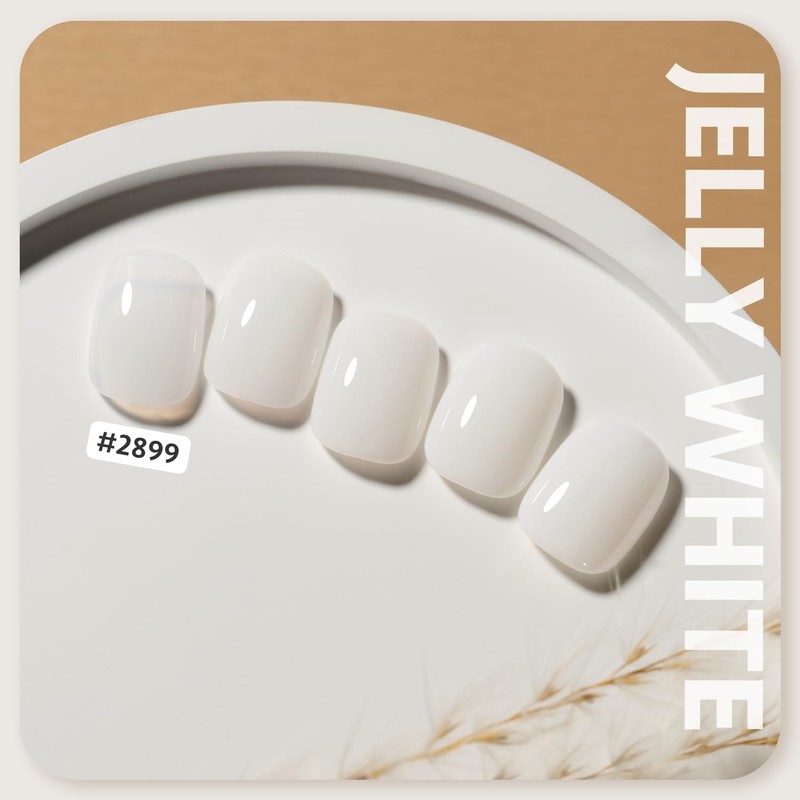 GAOY Jelly Gel Nail Polish, 16ml Sheer Translucent Soak Off