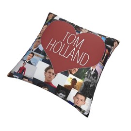 Uooksjh Holland I Love Tom Home Sofa Square Cushion Throw Pillow Case Decorative Bedroom Couch Pillow Covers 18x18 In (220503)