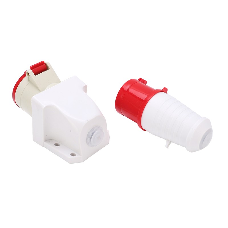 Industrial Plug Socket 380415V 32A 4Pin 3P+E IP44 Waterproof Surface