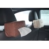 SENYAZON Car Standard Tissue Holder, 120 Tissues Box Cover for