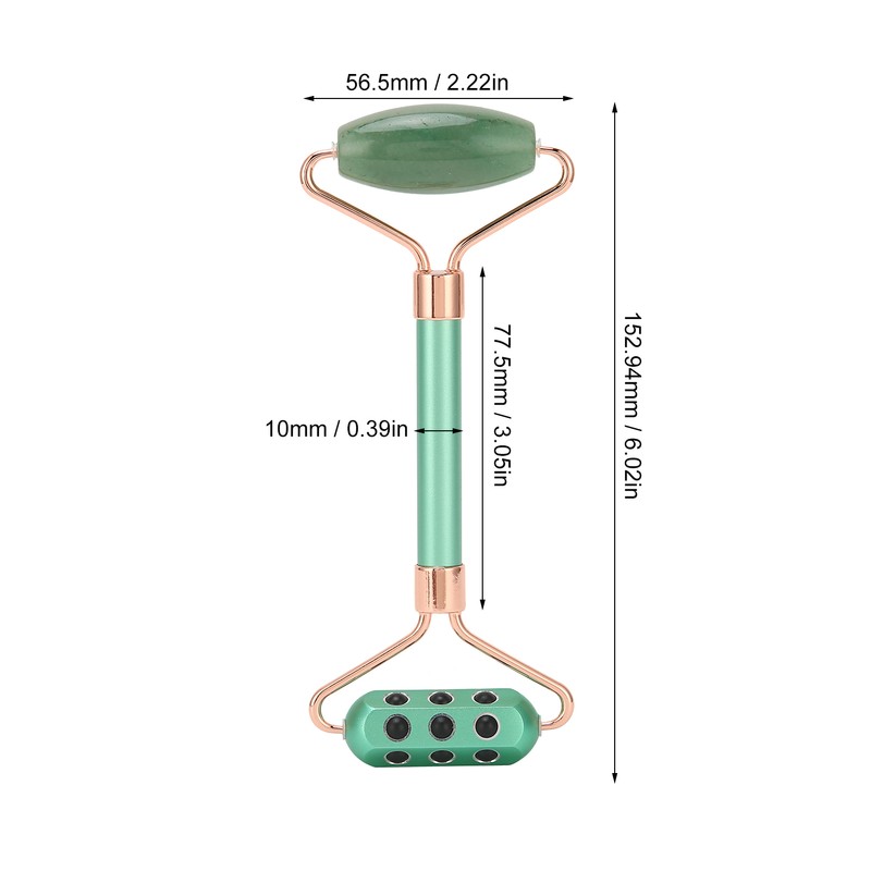 Germanium Face Massage Roller Manual Portable Face Slimming Massage Roller