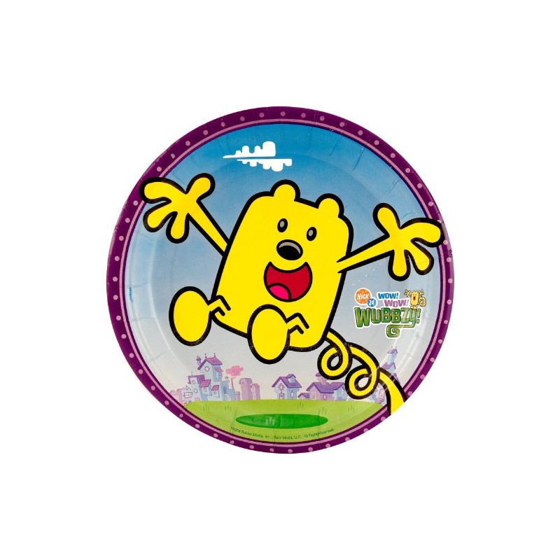 Wow! Wow! Wubbzy! Dessert Plates (8 count)