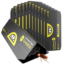Indoor Adhesive Cockroach Traps (20 Pack) - Cockroach Glue Traps for Cockroachs Catchers - Long Lasting and Non-Toxic, Suitable for Children and Pets - Trap Pests