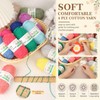 Aeelike Pure Cotton Yarn for Crochet & Knitting, Baby Cotton