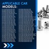 BRECAVE 20PCS Front Wheel Stud Lug Bolt M14-1.5 for Benz