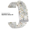 Silicone Band Compatible with Garmin Venu X1 Watch Band, Silicone