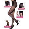 Silkies Silkies Women's Control Top Pantyhose with Run Resistant, Light